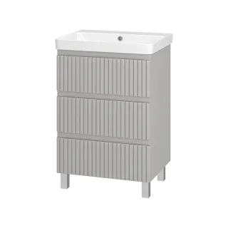 Напольная тумба под раковину Brevita Victory 60 УТ000023620 серый